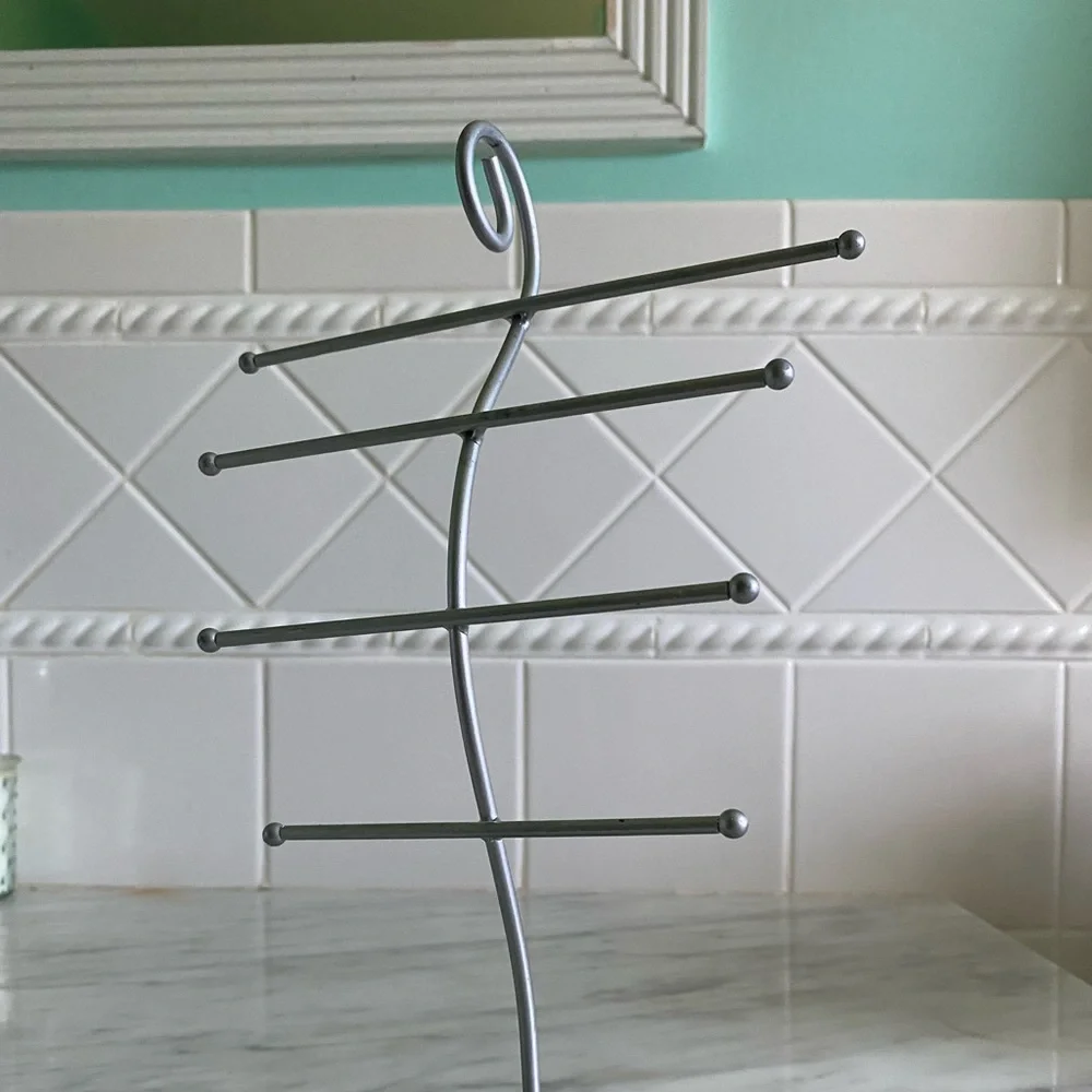 Silver Jewelry Stand